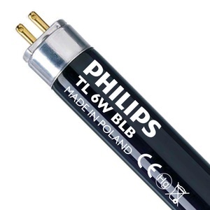 Philips, Philips TL 6W BLB Schwarzlicht Blue | 21cm, Philips T5 6W - Schwarzlicht Blau | 21cm