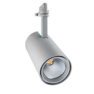 Noxion LED Schienenstrahler 3-Phasen Spot Accento Grau 35W 3100lm 36D - 930 | Höchste Farbwiedergabe