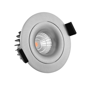 Noxion, Noxion LED Strahler Leda IP44 Aluminium 2700K 6W | Beste Farbwiedergabe - Dimmbar