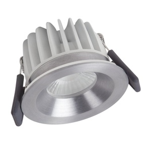 LEDVANCE, Ledvance LED Deckenstrahler SPOT FIREPROOF FIX 8W 4000K IP65 | Kaltweiß - Dimmbar, Ledvance LED SPOT feuerfest Silber 8W 670lm 36D - 840 Kaltweiß | 81mm - IP65 - Dimmbar