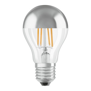 undefined, Osram Classic E27 A60 6.5W 827 - Extra Warm White | Mirror - Replaces 50W, Osram Classic LED E27 Birne Fadenlampe Spiegel 6.5W 650lm - 827 Extra Warmweiß | Ersatz für 50W