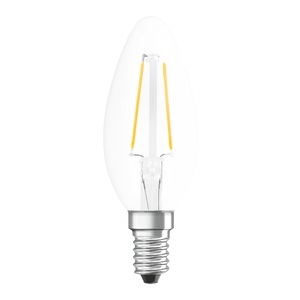 Osram, Osram Parathom Retrofit klassisch E14 B 2.5W 827 Fadenlampe | Extra Warmweiß - Ersatz für 25W, Osram Parathom Retrofit Classic LED E14 Kerze Fadenlampe Klar 2.5W 250lm - 827 Extra Warmweiß | Ersatz für 25W