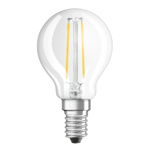 Osram, Osram Parathom Retrofit klassisch E14 P 2.5W 827 Fadenlampe | Extra Warmweiß - Ersatz für 25W, Osram Parathom Retrofit Classic LED E14 Kugel Fadenlampe Klar 2.5W - 827 Extra Warmweiß | Ersatz für 25W