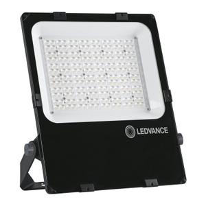 LEDVANCE, LEDVANCE LED-Scheinwerfer Performance 150W 3000K 18400lm IP66 Schwarz | Asymmetrisch, Ledvance LED-Scheinwerfer Performance Schwarz 150W 18400lm 55x110D - 830 Warmweiß | IP66 - Asymmetrisch