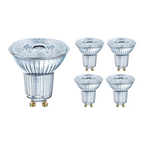 Osram, Osram Parathom LED GU10 Spot Klar 4.5W 350lm - 940 | Dimmbar - Höchste Farbwiedergabe - 5 Stck., Osram Parathom LED GU10 Spot Klar 4.5W 350lm - 940 Kaltweiß | Dimmbar - Höchste Farbwiedergabe - 5 Stck.  - Ersatz für 50W