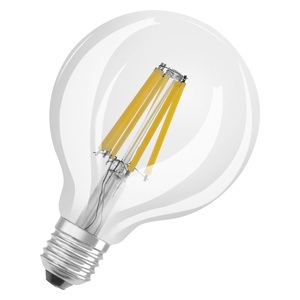 Ledvance Superior Classic LED E27 Globe Fadenlampe Klar 11W 470lm - 940 | Höchste Farbwiedergabe