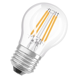 Ledvance Superior Classic LED E27 Kugel Fadenlampe Klar 3.4W 470lm - 940 | Dimmbar - Höchste Farbwiedergabe