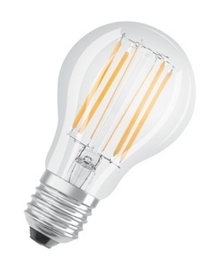 Ledvance Superior Classic LED E27 Birne Fadenlampe Klar 7.5W 1055lm - 927 | Dimmbar - Höchste Farbwiedergabe