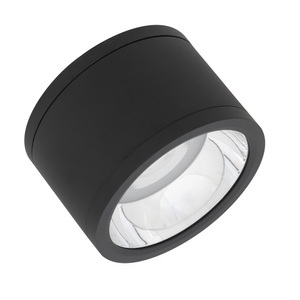 Ledvance LED Downlight Surface IP65 Aluminium Schwarz 30W 3300lm 36D - 840 Kaltweiß | IP65