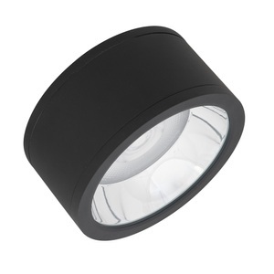 Ledvance LED Downlight Surface IP65 Aluminium Schwarz 45W 4725lm 36D - 830 Warmweiß | IP65