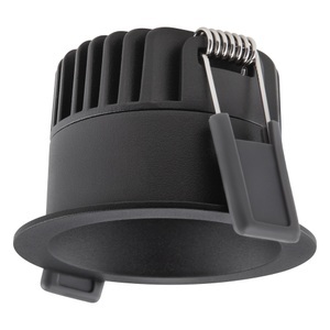 LEDVANCE, Ledvance LED-Spot Dunkellight Aluminium Schwarz 8W 640lm 36D - 927 Extra Warmweiß | Ausschnitt 68mm - IP44 - Höchste Farbwiedergabe - Dimmbar, Ledvance LED-Spot Dunkellight Aluminium Schwarz 8W 640lm 36D - 927 Extra Warmweiß | Ausschnitt 68mm - IP44 - Höchste Farbwiedergabe - Dimmbar