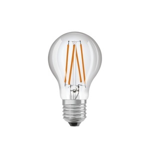 LEDVANCE, Ledvance Classic LED E27 Birne Fadenlampe Klar 7.3W 806lm - 827 | Ersatz für 60W, 