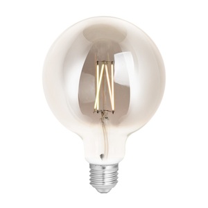 WIZ Smart Wifi E27 Globe Fadenlampe Smoke 125mm 6.5W 400lm - 820-850 Abstimmbares Weiß | Dimmbar - Ersatz für 35W