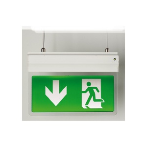 Ansell LED Emergency Sign Eagle 3-in-1 White 2.5W 15lm - 765 Daylight | Self Test