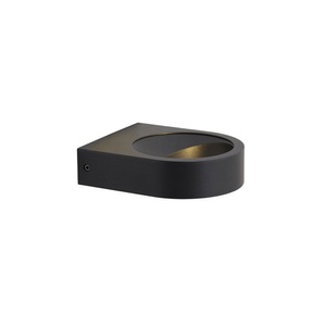 Ansell LED Wall Light Brock Graphite 7.7W 452lm - 940 Cool White | IP65 - Best Colour Rendering