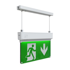 Ansell LED Suspended Emergency Sign Kestrel White 2.5W 14lm - 765 Daylight | Self Test