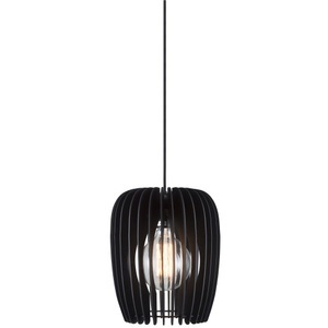 Nordlux, Nordlux Pendelleuchte Tribeca 24 E27 Schwarz - Holz | Max. 60W, Nordlux Pendelleuchte Tribeca 24 E27 Schwarz - Holz | Max. 60W