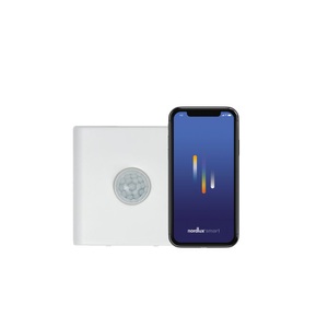 Nordlux, Nordlux 49091001 Aufbau Bewegungsmelder 100 ° Weiß IP54, Bewegungs- und Dämmerungssensor Smart, weiß