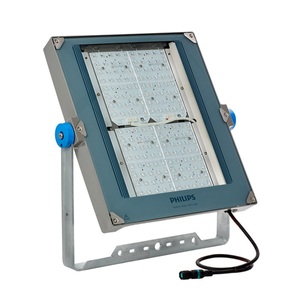 Philips, Philips LED-Scheinwerfer BVP140 225W 4000K 30600lm IP66 | Ersatz für 400W, Philips LED-Scheinwerfer Coreline BVP140 Aluminium 225W 30600lm 103-8x57D - 740 Kaltweiß | IP66 - Asymmetrisch