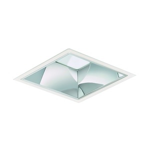 Philips, Philips LED Deckenstrahler LuxSpace Squared DN572B LED20S/840 2200lm IP20 PSD-VLC-E C Weiß | Dali Dimmbar - Kaltweiß, Philips LED Downlight LuxSpace Quadratd DN572B VLC-E 16.5W 2200lm 80D - 840 Kaltweiß | 214mm - Aluminium Reflektor - Dali Dimmbar