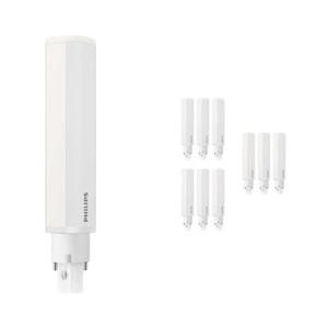 Philips, Mehrfachpackung 10x Philips CorePro PL-C LED 8.5W 830 | Warmweiß - 2-Pins - Ersatz für 26W, Mehrfachpackung 10x Philips Corepro PL-C LED 8.5W 900lm - 830 Warmweiß | Ersatz für 26W