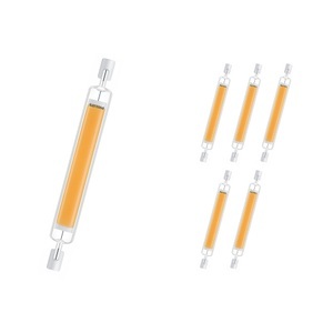 Philips, Mehrfachpackung 6x Philips CorePro LEDlinear R7s 8.1W 840 118mm | Kaltweiß - Ersatz für 60W, 