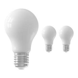 Calex, Mehrfachpackung 3x Calex Smart Standard LED Glühbirne E27 7W 806lm 2200-4000K | Tuya Wifi - Abstimmbares Weiß, Mehrfachpackung 3x Calex Smart Tuya Wifi E27 Birne 7W 806lm - 822-840 Abstimmbares Weiß | Dimmbar - Ersatz für 60W