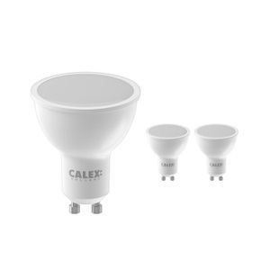 Calex, Mehrfachpackung 3x Calex Smart Reflektor LED-Spot GU10 5W 350lm 2200-4000K | Tuya Wifi, Mehrfachpackung 3x Calex Smart Tuya Wifi LED-Spot GU10 PAR16 5W 350lm 120D - 822-840 Abstimmbares Weiß | RGBW - Dimmbar