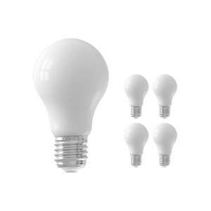Calex, Mehrfachpackung 5x Calex Smart Standard LED Glühbirne E27 7W 806lm 2200-4000K | Tuya Wifi - Abstimmbares Weiß, Mehrfachpackung 5x Calex Smart Tuya Wifi E27 Birne 7W 806lm - 822-840 Abstimmbares Weiß | Dimmbar - Ersatz für 60W