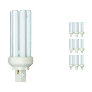 Philips, Mehrfachpackung 10x Philips PL-T 26W 830 2P (MASTER) | Warmweiß - 2-Pins, Mehrfachpackung 10x Philips MASTER PL-T 26W - 830 Warmweiß | 2 Pin