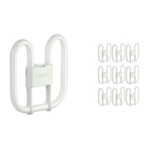 Philips, Mehrfachpackung 10x Philips PL-Q 28W 830 4P (MASTER) | Warmweiß - 4-Pins, Mehrfachpackung 10x Philips MASTER PL-Q 28W - 830 Warmweiß | 4 Pin