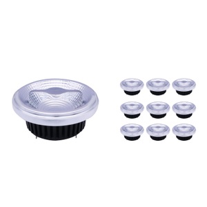 Noxion, Mehrfachpackung 10x Noxion Lucent LED-Spot AR111 G53 Pro 12V 12W 40D | 927 Extra Warmweiß - Höchste Farbwiedergabe - Ersatz für 50W, Mehrfachpackung 10x Noxion Lucent LED-Spot G53 AR111 12W 600lm 40D - 927 Extra Warmweiß | Höchste Farbwiedergabe - Ersatz für 50W