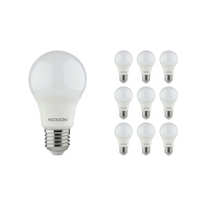Mehrfachpackung 10x Noxion Lucent Classic LED E27 Birne Matt 8W 806lm - 840 | Ersatz für 60W