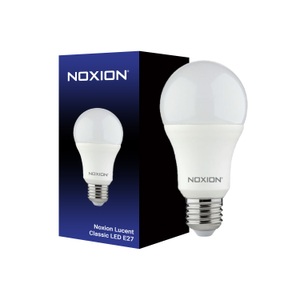 Noxion, Noxion Lucent LED klassisch 9.5W 840 A60 E27 | Kaltweiß - Ersatz für 75W, Noxion Lucent Classic LED E27 Birne Matt 9.5W 1055lm - 840 Kaltweiß | Ersatz für 75W