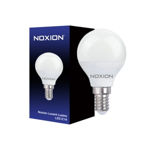 Noxion, Noxion Lucent LED klassisch glänzend 2.5W 827 P45 E14 | Extra Warmweiß - Ersatz für 25W, Noxion Lucent Lustre LED E14 Kugel Matt 2.5W 250lm - 827 Extra Warmweiß | Ersatz für 25W