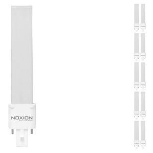 Mehrfachpackung 10x Noxion Lucent PL-S LED 4.5W 540lm - 830 | Ersatz für 9W