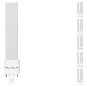 Mehrfachpackung 10x Noxion Lucent PL-S LED 4.5W 540lm - 827 | Ersatz für 9W