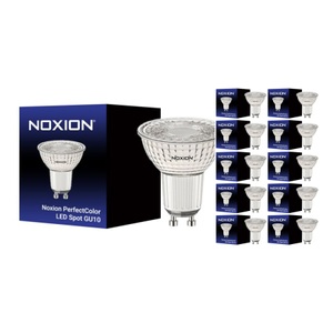 Mehrfachpackung 10x Noxion PerfectColor LED-Spot GU10 PAR16 3.8W 345lm 36D - 922-927 Dim zuWarm | Höchste Farbwiedergabe - Dimmbar - Ersatz für 50W