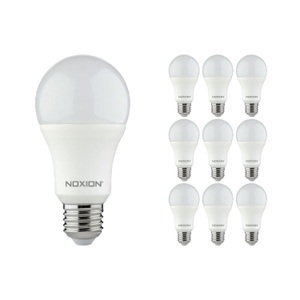 Mehrfachpackung 10x Noxion Lucent Classic LED E27 Birne Matt 9.5W 1055lm - 827 | Ersatz für 75W