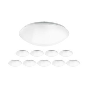 Mehrfachpackung 10x Noxion LED-Wand- und Deckenleuchte Corido Weiß 18W 1561lm - 840 | 360mm - IP44
