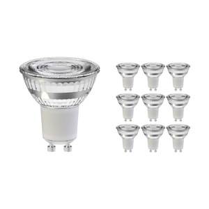 Noxion, Mehrfachpackung 10x Noxion Lucent LED-Spot GU10 PAR16 5W 520lm 36D - 840 | Ersatz für 80W, Mehrfachpackung 10x Noxion Lucent LED-Spot GU10 PAR16 5W 520lm 36D - 840 Kaltweiß | Ersatz für 80W