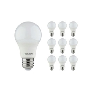 Mehrfachpackung 10x Noxion Lucent Classic LED E27 Birne Matt 8.5W 806lm - 830 | Ersatz für 60W