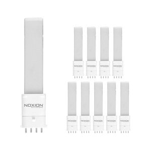 Mehrfachpackung 10x Noxion Lucent PL-S LED 4.5W 600lm - 840 | Ersatz für 9W