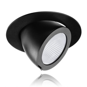 Noxion LED Deckenstrahler Forza Schwarz 35W 3000lm 36D - 930 | 168mm - Höchste Farbwiedergabe