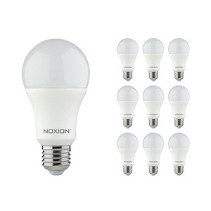 Noxion, Mehrfachpackung 10x Noxion Lucent Classic LED E27 Birne Matt 9.5W 1055lm - 830 | Ersatz für 75W, Mehrfachpackung 10x Noxion Lucent Classic LED E27 Birne Matt 9.5W 1055lm - 830 Warmweiß | Ersatz für 75W