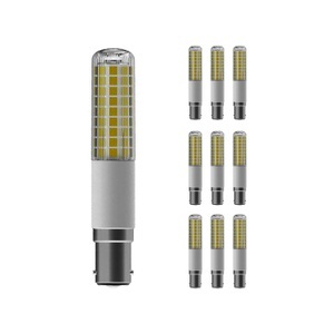Mehrfachpackung 10x Osram Special T Slim LED B15d Klar 9W 1055lm - 827 | Dimmbar - Ersatz für 75W