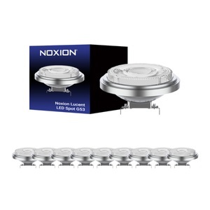 Mehrfachpackung 10x Noxion Lucent LED-Spot G53 AR111 7.3W 450lm 24D - 918-927 Dim zuWarm | Höchste Farbwiedergabe - Dimmbar - Ersatz für 50W