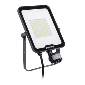 undefined, Philips Ledinaire LED Floodlight BVP164 70W 840 8400lm - Cool White - Sensor, Philips LED-Scheinwerfer Ledinaire BVP164 Grau 70W 8400lm 110D - 840 Kaltweiß | IP65 Symmetrisch