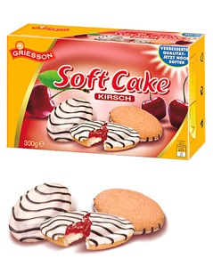Griesson, Soft Cake Kirsch von Griesson 300 g