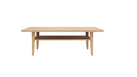 Ethnicraft, Ethnicraft Oak Simple Coffee Table, 